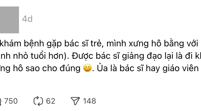 Éo le: Đi khám xưng “chị – em” với bác sĩ, cô gái bị chấn chỉnh thẳng mặt, netizen cãi nhau kịch liệt