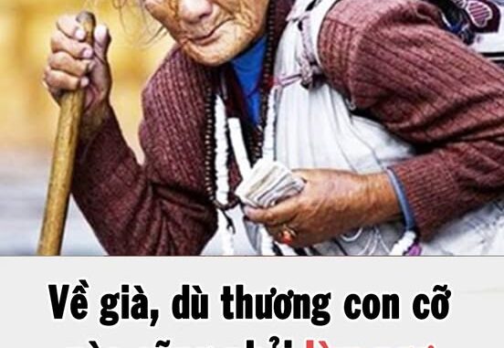 Về già, dù có yêu thương con cái đến đâu cũng đừng làm 4 điều đại kỵ này