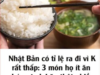 Nhật Bản có tỉ lệ ra đi vì K rất thấp: 3 món họ ít ăn, chúng ta lại ăn thật nhiều