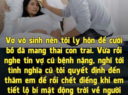 Đến thăm vợ cũ, tôi ngỡ ngàng thấy cô ấy gầy gò, mặt mày tím tái, sốc hơn nữa là bí mật cô ấy giấu kín