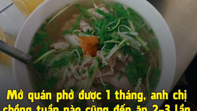 Vì 2 bát phở 100 nghìn đồng mà anh chồng đòi từ mặt tôi