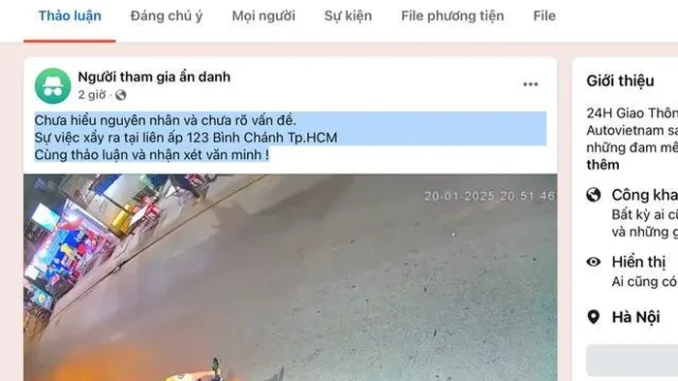 Xác minh clip CSGT quật ngã người đàn ông ở Bình Chánh, TP HCM