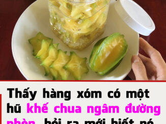 Khế chua ngâm đường phèn có tác dụng gì?