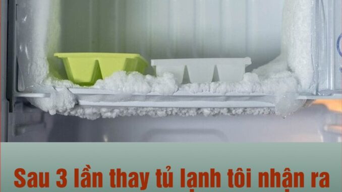 Sau ba lần thay tủ lạnh, tôi nhận ra rằng mình phải tuân thủ 5 điều này, đây là bài học đ.ắt giá