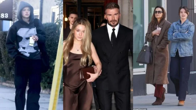 Con gái David Beckham già chát, ngó sáng Tom Cruise và Angelina Jolie mới sốc!