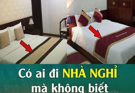 Vì sao khách sạn nào cũng để tấm khăn trải ngang giường: 90% khách hàng không biết sử dụng