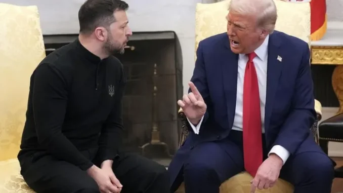 Ông Trump và Zelensky lớn tiếng cãi vã ngay tại phòng Bầu dục