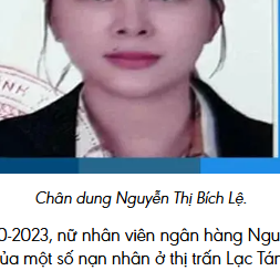 Nguyễn Thị Bích Lệ (30 tuổi).