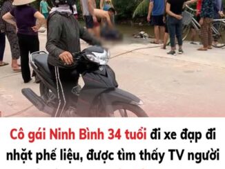 Xót xa cảnh người phụ nữ đi xe đạp r:ơi xuống sông t:ử v:ong ở Ninh Bình