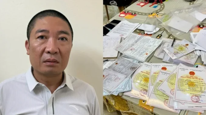 Khởi tố 4 đối tượng làm giả giấy tờ trong vụ 7 tàu khai thác cát trái phép Khởi tố 4 đối tượng làm giả giấy tờ trong vụ 7 tàu khai thác cát trái phép