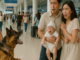 Báo động toàn sân bay vì chó nghiệp vụ sủa dữ dội vào đứa bé sơ sinh – cảnh sát lập tức bao vây …