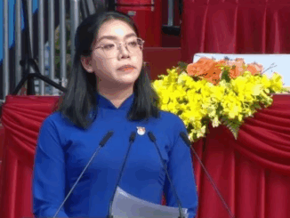 Cô gái phát biểu ở đại lễ 30/4 là ai?
