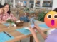 Lê Phương 'nũng nịu' với mẹ ruột trước mặt mẹ chồng, thái độ lộ quan hệ sui gia