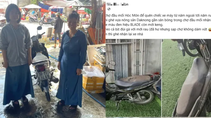 Hy hữu ở TP.HCM: Đi chợ mất xe máy nhiều tháng bỗng nhiên tìm lại được Hy hữu ở TP.HCM: Đi chợ mất xe máy nhiều tháng bỗng nhiên tìm lại được