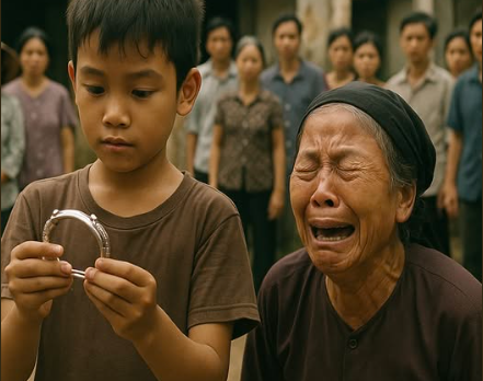 Bé trai 7 tuổi nhặt được chiếc lắc bạc cũ trong vườn, nhưng bà nội vừa nhìn thấy đã hét lên rồi ngất ngay tại chỗ Bé trai 7 tuổi nhặt được chiếc lắc bạc cũ trong vườn, nhưng bà nội vừa nhìn thấy đã hét lên rồi ngất ngay tại chỗ