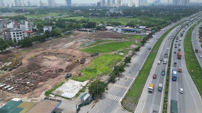 Hà Nội bắt đầu xây bến xe quy mô lớn, cách bến Nước Ngầm 2km Hà Nội bắt đầu xây bến xe quy mô lớn, cách bến Nước Ngầm 2km