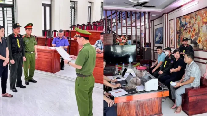 Khai thác cát, sỏi tại lòng sông Chảy bán kiếm lời Khai thác cát, sỏi tại lòng sông Chảy bán kiếm lời