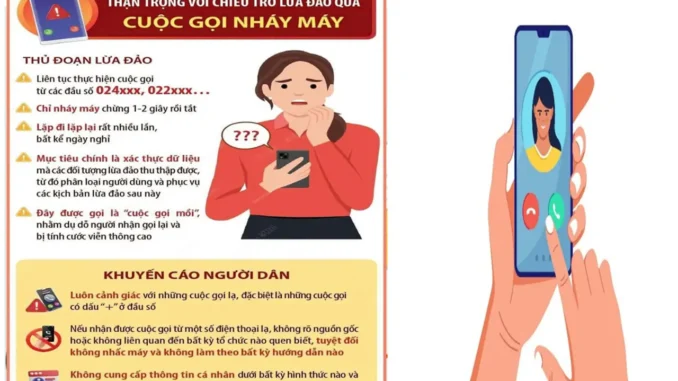 Sự thật sau những cú ‘nháy máy’ từ các đầu số 022, 024, 028 Sự thật sau những cú ‘nháy máy’ từ các đầu số 022, 024, 028