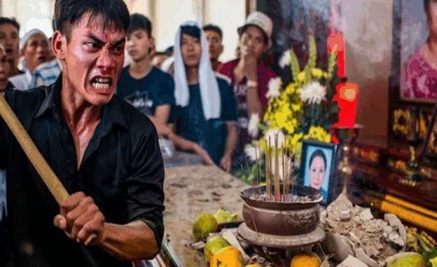 Con rể lao vào đập nát bàn thờ mẹ vợ và hét lớn trong lễ tang – cả gia tộc sốc khi biết sự thật Con rể lao vào đập nát bàn thờ mẹ vợ và hét lớn trong lễ tang – cả gia tộc sốc khi biết sự thật