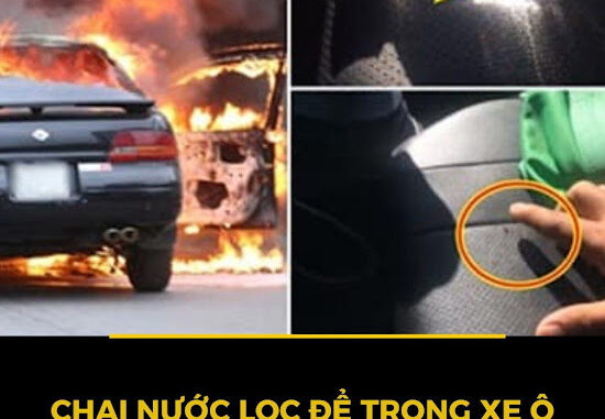 Đây là lý do bạn tuyệt đối không nên để chai nước trong xe ô tô Đây là lý do bạn tuyệt đối không nên để chai nước trong xe ô tô