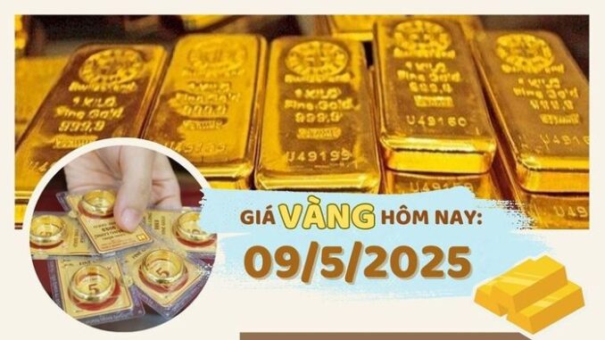 Giá vàng hôm nay 9/5: Giảm mạnh gần 2 triệu đồng/lượng Giá vàng hôm nay 9/5: Giảm mạnh gần 2 triệu đồng/lượng