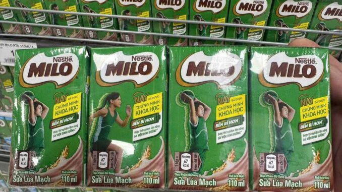 Nestlé Milo sử dụng kết quả nghiên cứu Nestlé Milo sử dụng kết quả nghiên cứu