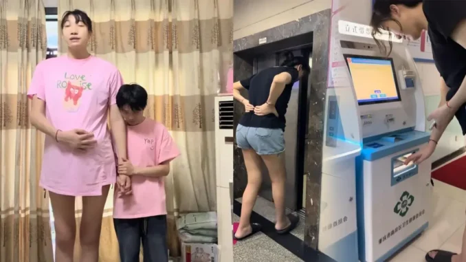 Chàng trai 1m68 bị gia đình phản đối kịch liệt vì yêu cô gái ‘khổng lồ’ cao 2m2 Chàng trai 1m68 bị gia đình phản đối kịch liệt vì yêu cô gái ‘khổng lồ’ cao 2m2