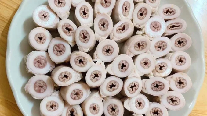 Trung Quốc có món lòng xe điếu hay không? Trung Quốc có món lòng xe điếu hay không?