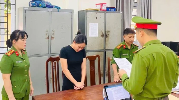 Bắt tạm giam ‘hot girl’ Lộc Thị Thúy Bắt tạm giam ‘hot girl’ Lộc Thị Thúy