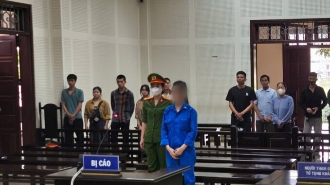 Nữ đối tượng mua bán trái phép chất ma túy lĩnh án 16 năm tù Nữ đối tượng mua bán trái phép chất ma túy lĩnh án 16 năm tù