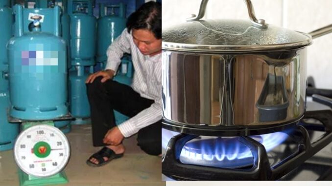 Một bình gas đủ nặng bao nhiêu cân? Còn nấu bếp gas phải biết không lại mất tiền o,an Một bình gas đủ nặng bao nhiêu cân? Còn nấu bếp gas phải biết không lại mất tiền o,an