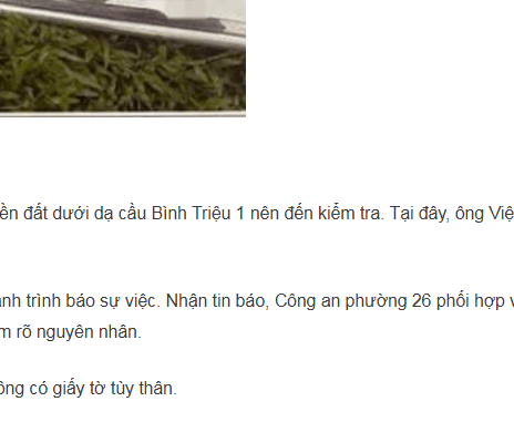 Tìm thân nhânTìm thân nhân b:ộ xư:ơng người được phát hiện dưới chân cầu ở TPHCM Tìm thân nhânTìm thân nhân b:ộ xư:ơng người được phát hiện dưới chân cầu ở TPHCM