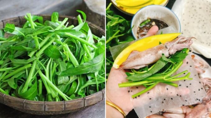 Tác hại của việc ăn rau muống sống Tác hại của việc ăn rau muống sống