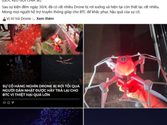 Bất ngờ với câu trả lời của đơn vị thu hồi drone bị rơi sau sự cố