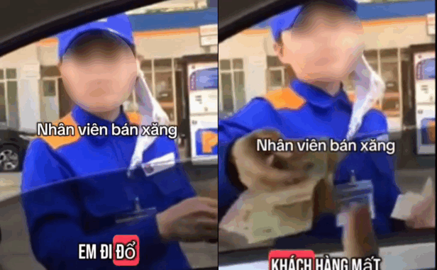 Clip nhân viên cây xăng phải tự mở nắp bình cho khách gây tranh cãi: “Mất tiền mua xăng, sao phải nhờ hả chị?” Clip nhân viên cây xăng phải tự mở nắp bình cho khách gây tranh cãi: “Mất tiền mua xăng, sao phải nhờ hả chị?”