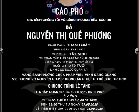 Mẹ MC Đại Nghĩa q ua đ ời khi vừa về nước thăm con trai Mẹ MC Đại Nghĩa q ua đ ời khi vừa về nước thăm con trai