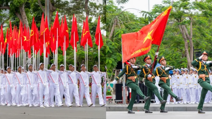 Hào hùng khí thế tổng duyệt diễu binh mừng kỷ niệm "70 năm Giải phóng Hải Phòng" Hào hùng khí thế tổng duyệt diễu binh mừng kỷ niệm "70 năm Giải phóng Hải Phòng"