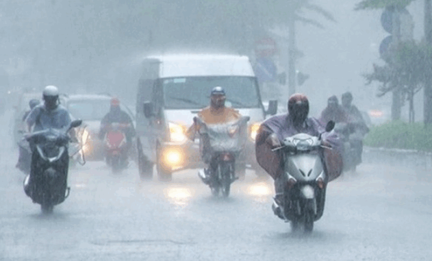 Điểm danh những nơi có mưa rất to trong ngày hôm nay ở miền Bắc