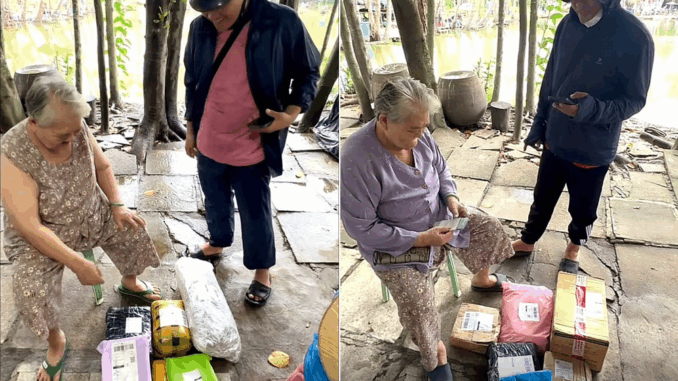 Cụ bà 80 tuổi ở TP.HCM mê mua hàng online, một ngày nhận đến 19 đơn khiến shipper "vui như Tết" Cụ bà 80 tuổi ở TP.HCM mê mua hàng online, một ngày nhận đến 19 đơn khiến shipper "vui như Tết"