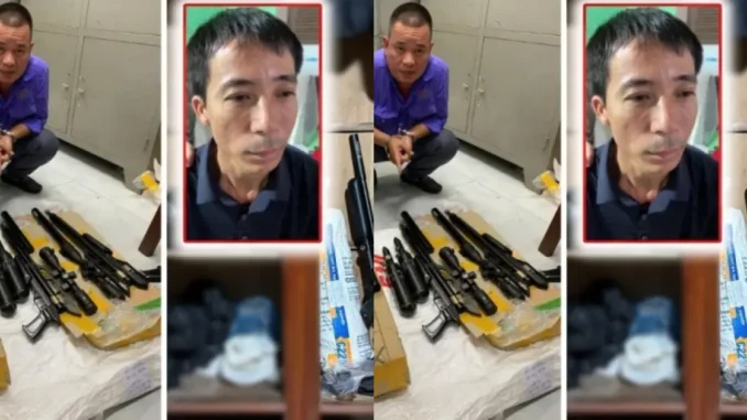 Bắt 2 đối tượng, thu giữ nhiều linh kiện lắp ráp sún.g quân dụng Bắt 2 đối tượng, thu giữ nhiều linh kiện lắp ráp sún.g quân dụng